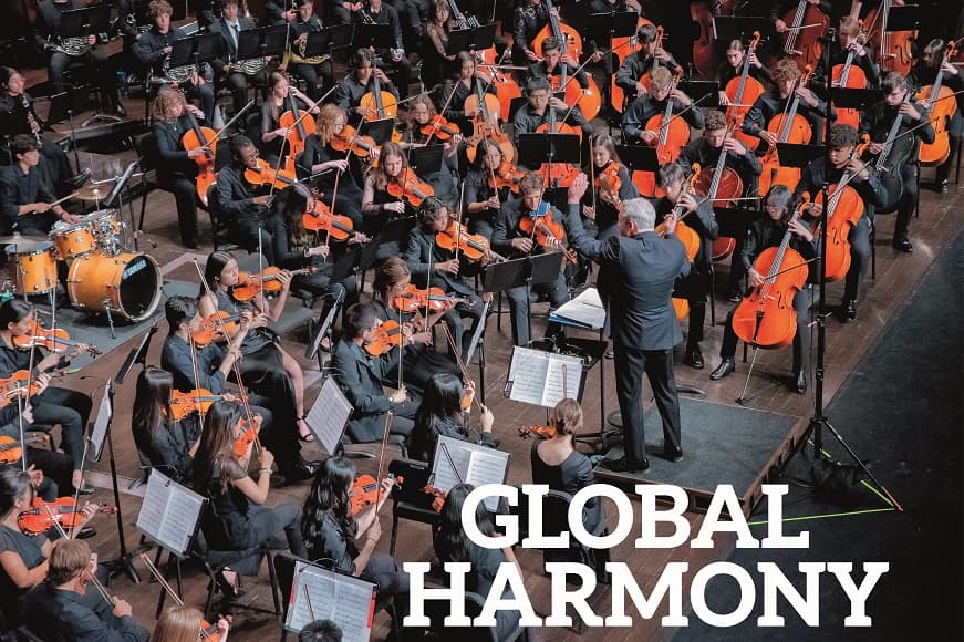 Image of orchestra on stage