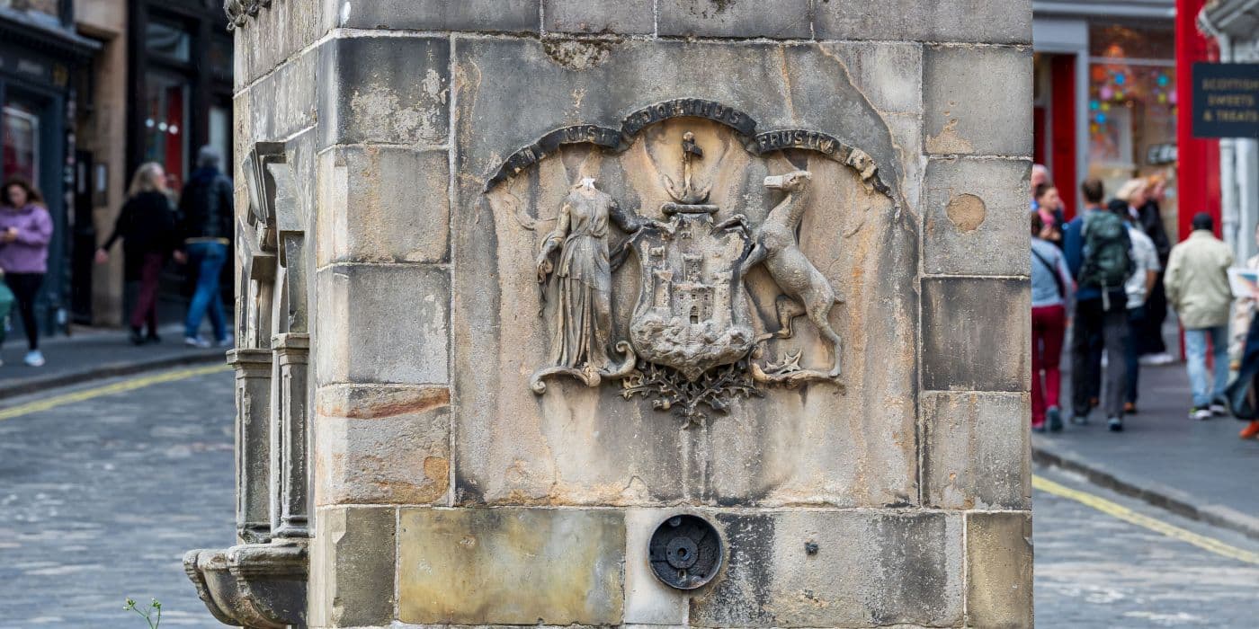 The head of a 1762 water well