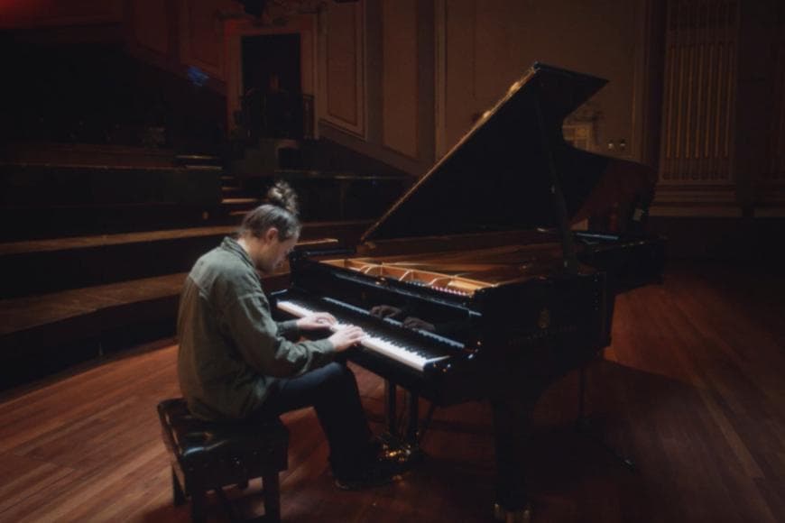 Fergus McCreadie in the Usher Hall.