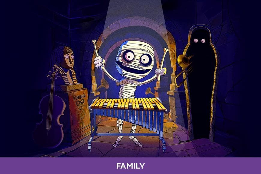 Children's Classic Concert's Fright at the Museum poster