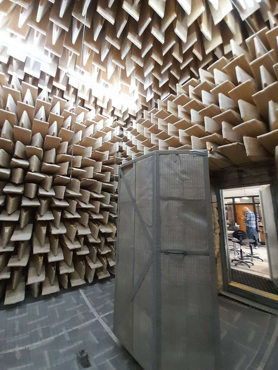 Acoustics testing lab.
