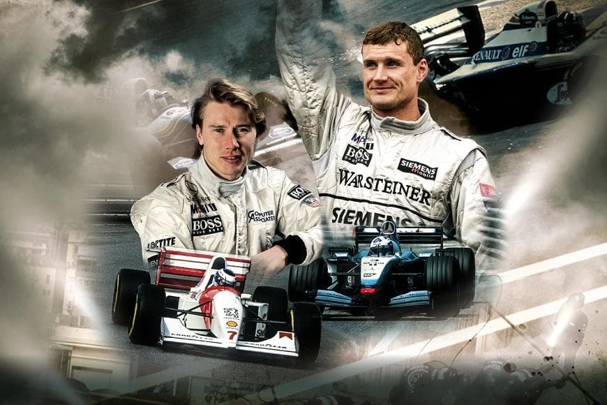 Mika Häkkinen & David Coulthard