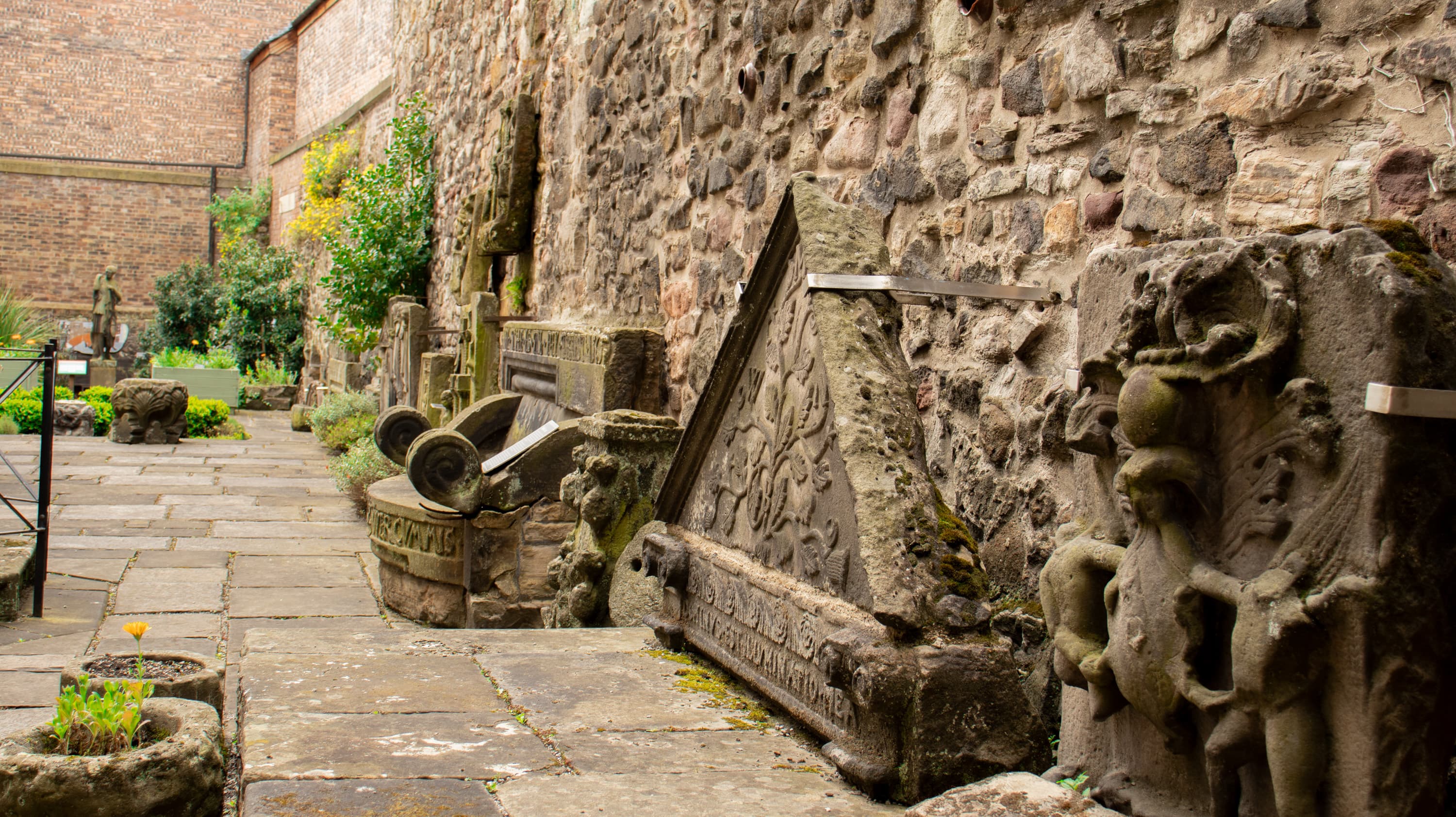 Courtyard at Museum of Edinburgh