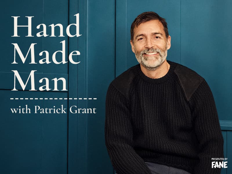 Image shows Patrick Grant smiling