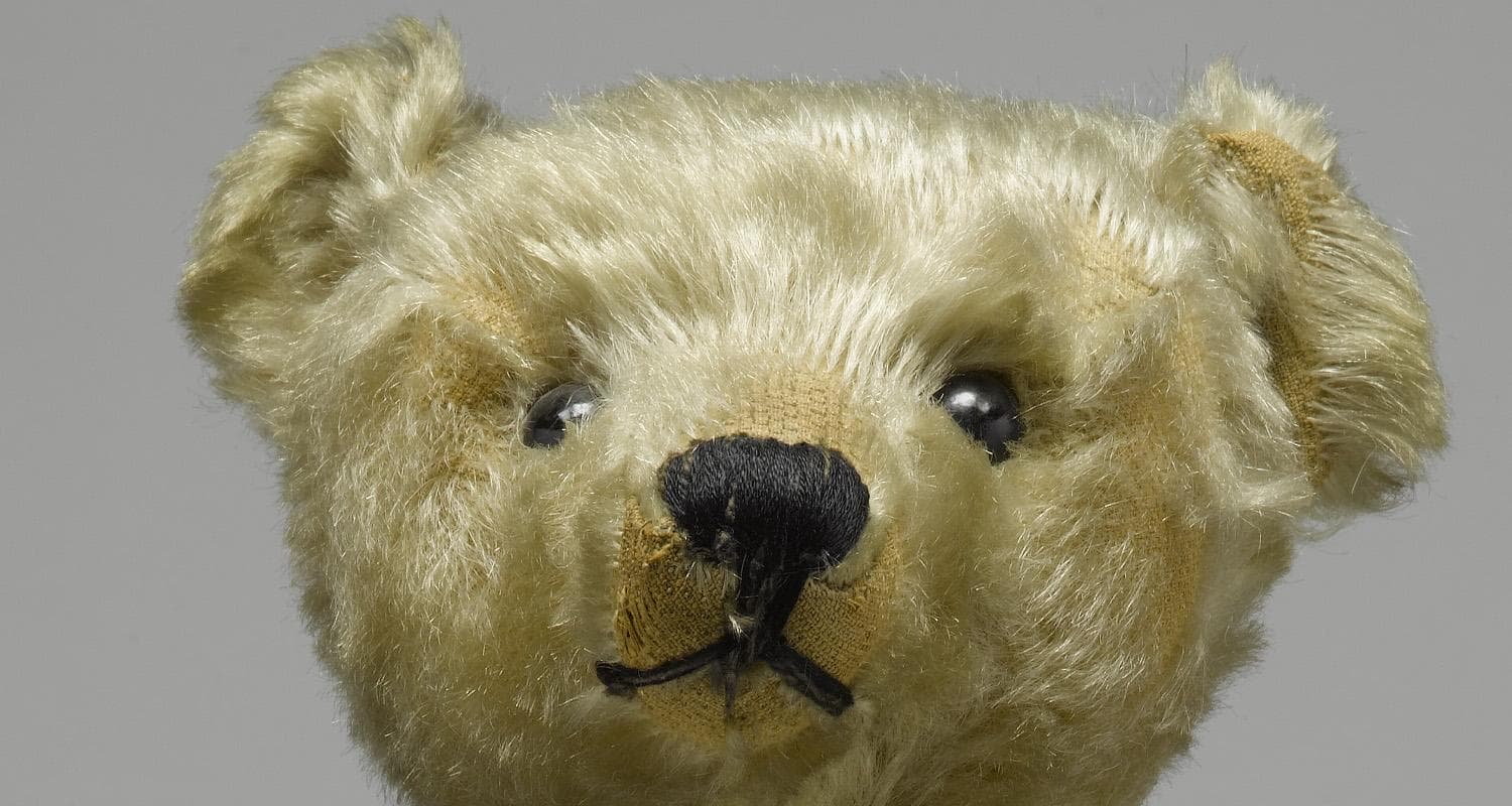 A Steiff teddy bear from Edinburgh's Museum of Childhood