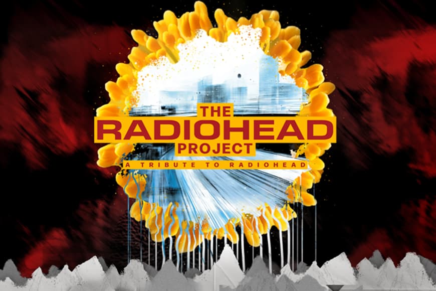  The Radiohead project logo, showcasing a unique graphic design with the band's name prominently displayed.