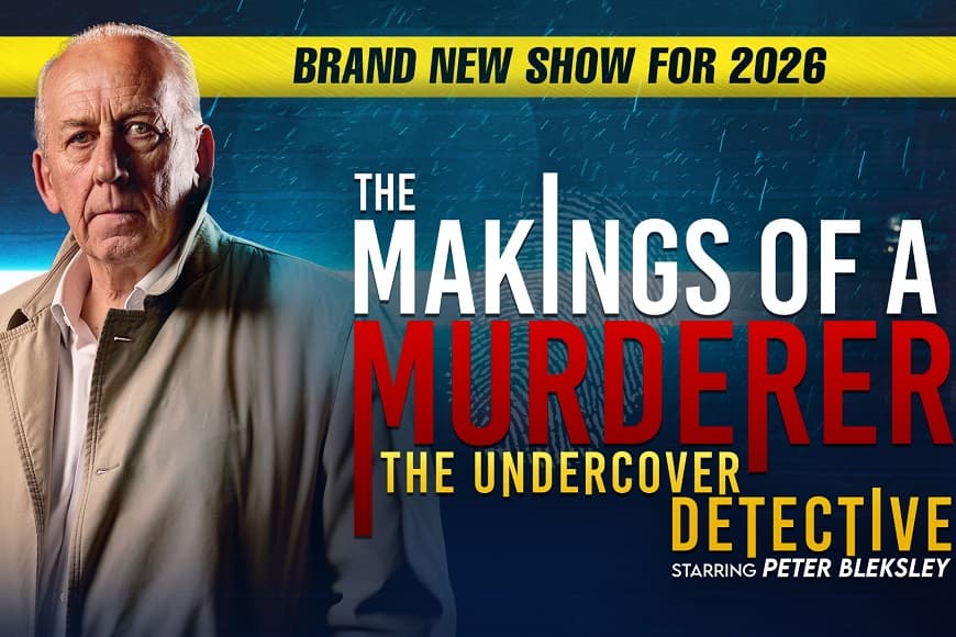 Image of a the undercover detective wearing a beige coat