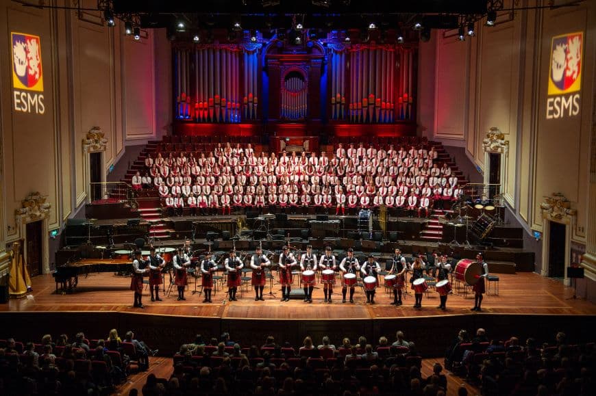 Image of musicians on stage