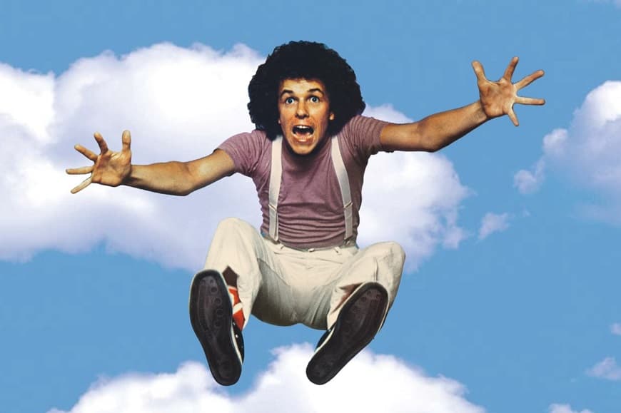 Leo Sayer Jumping in the air