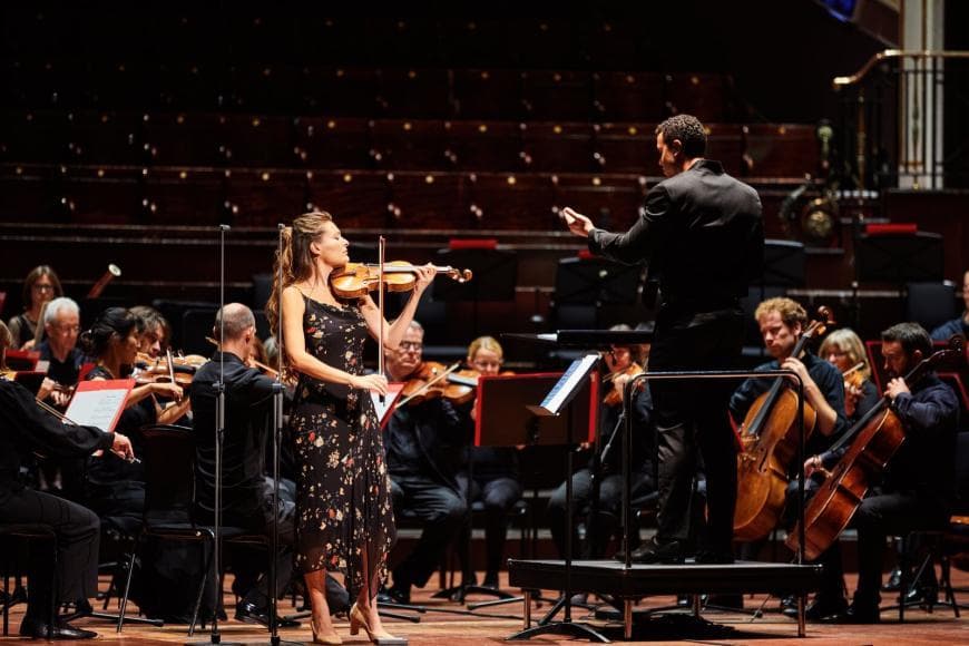 Nicola Benedetti on stage