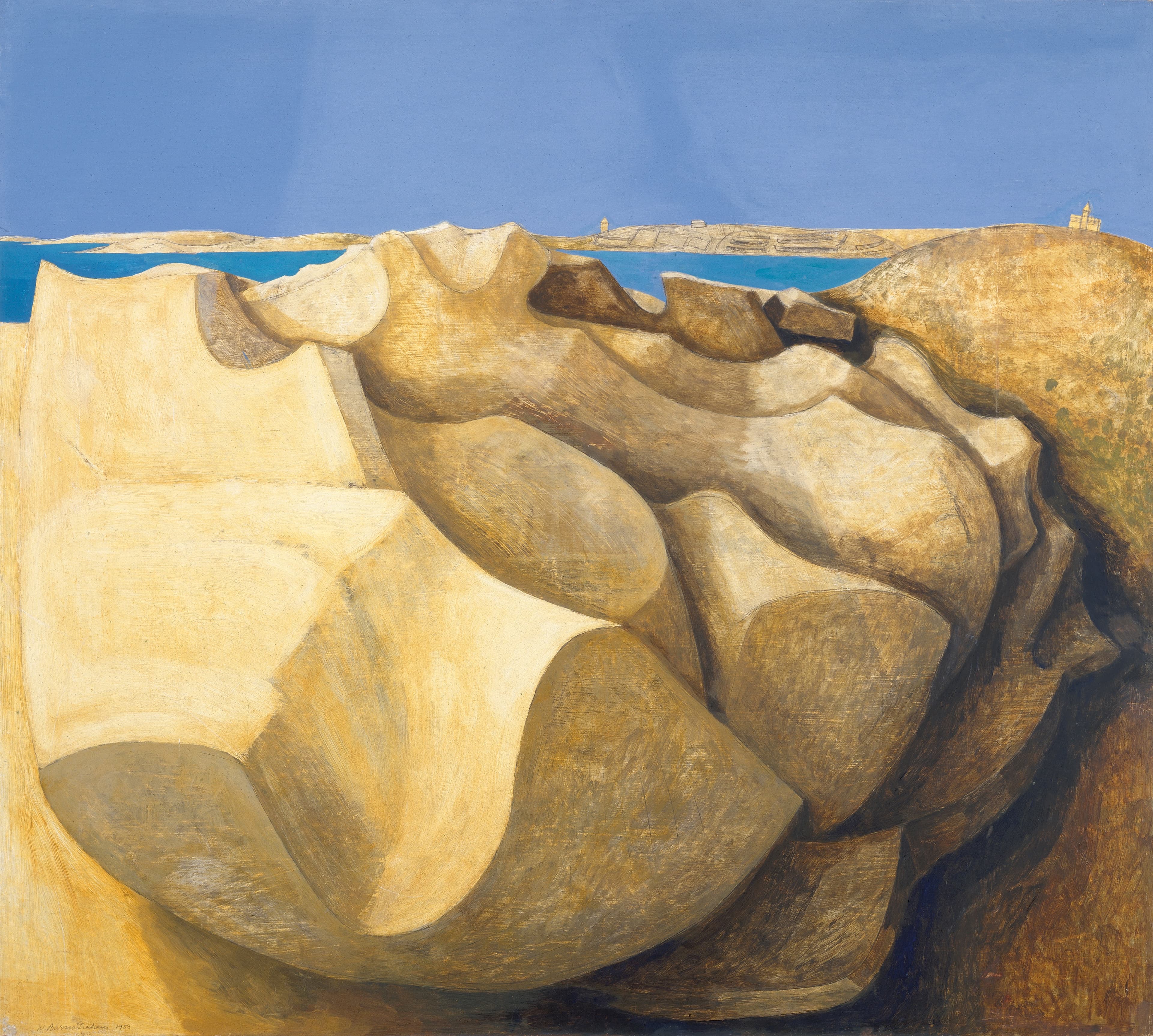 Wilhelmina Barns-Graham, Rocks, St Mary’s, Scilly Isles